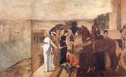 Semiramis Building Babylon Edgar Degas